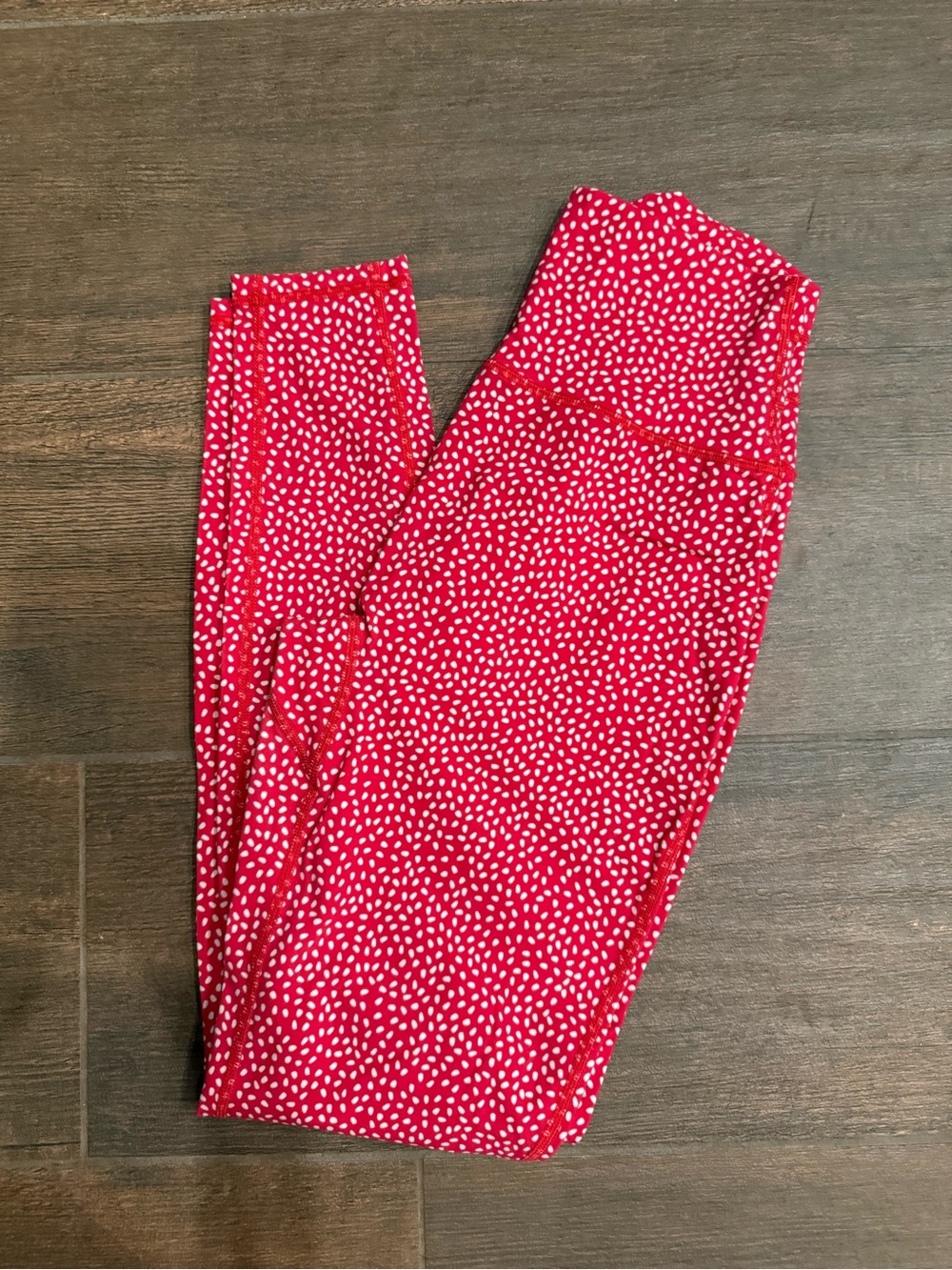 BuffBunny Women’s Red Dot Print Leggings